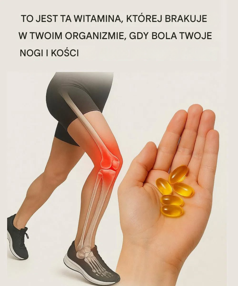 Witamina, której brakuje organizmowi, gdy bolą nogi i kości