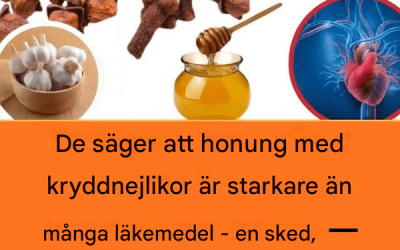 Naturalny środek z miodem i goździkami: potężne wsparcie dla zdrowia