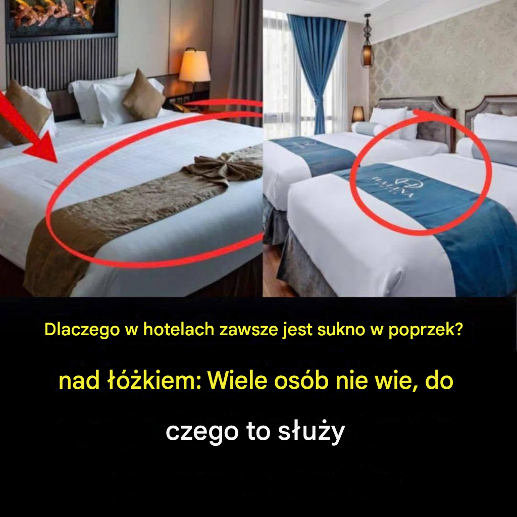 Dlaczego hotele zawsze mają prześcieradło nad łóżkiem — zdziwisz się