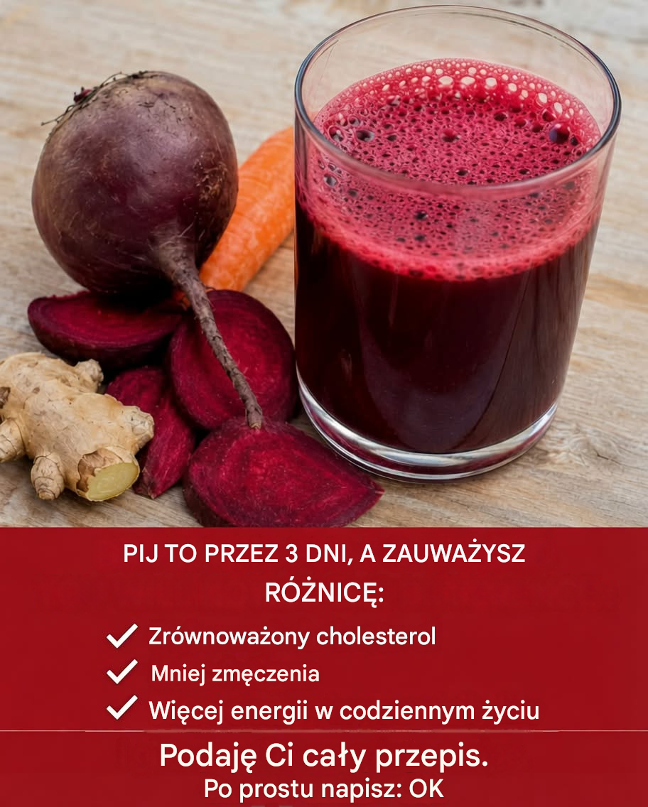 Stosuj przez trzy dni, a zauważysz różnicę: zero cholesterolu, zero artretyzmu, zero zmęczenia. Pokochasz ten przepis.
